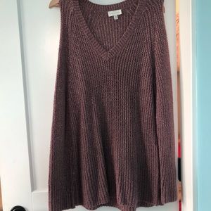 Lucky Brand Glitter Threaded Sweater